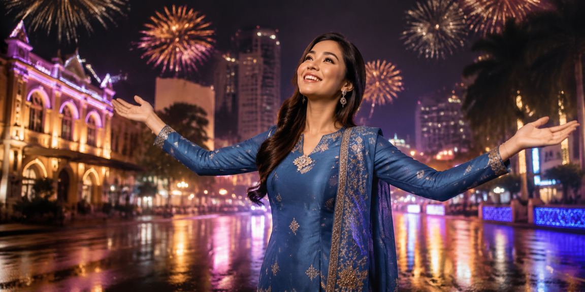 Pengguna Seremban dalam pakaian baju kurung melakukan deposit bonus untuk loteri di 265